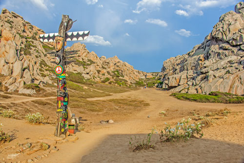 Capo Testa, Valle di Luna