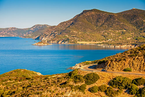 Panoramastraße an der Costa del Sud
