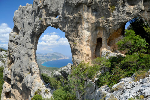 Felsentor „Arco di Lopiru“