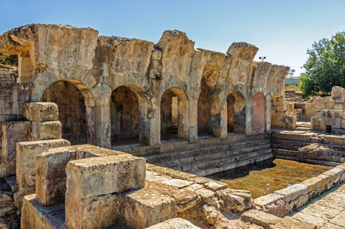 Fordongianus, römische Therme