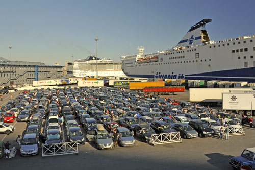 Hafen Genua