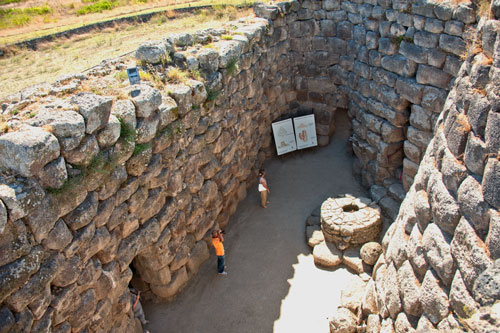 Nuraghe Santu Antine - Innenhof