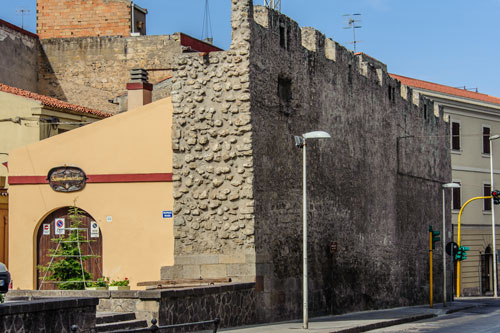 Sassari, Stadtmauer