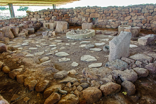 Nuraghe Arrubiu, Weinkelterei