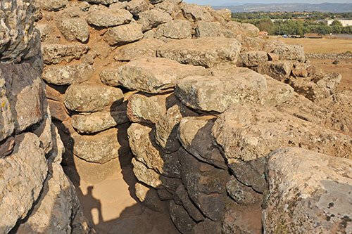 Nuraghe Losa, auf dem Hauptturm