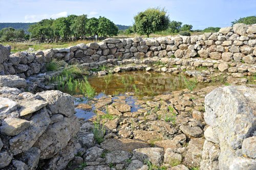 Santa Vittoria, Rundhütte